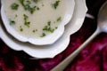 Cauliflower Soup with Gorgonzola