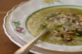 Leek Soup with Dill Oil