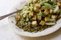Lemon Cucumber Tofu Salad