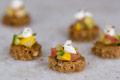 Apple Zucchini Crostini